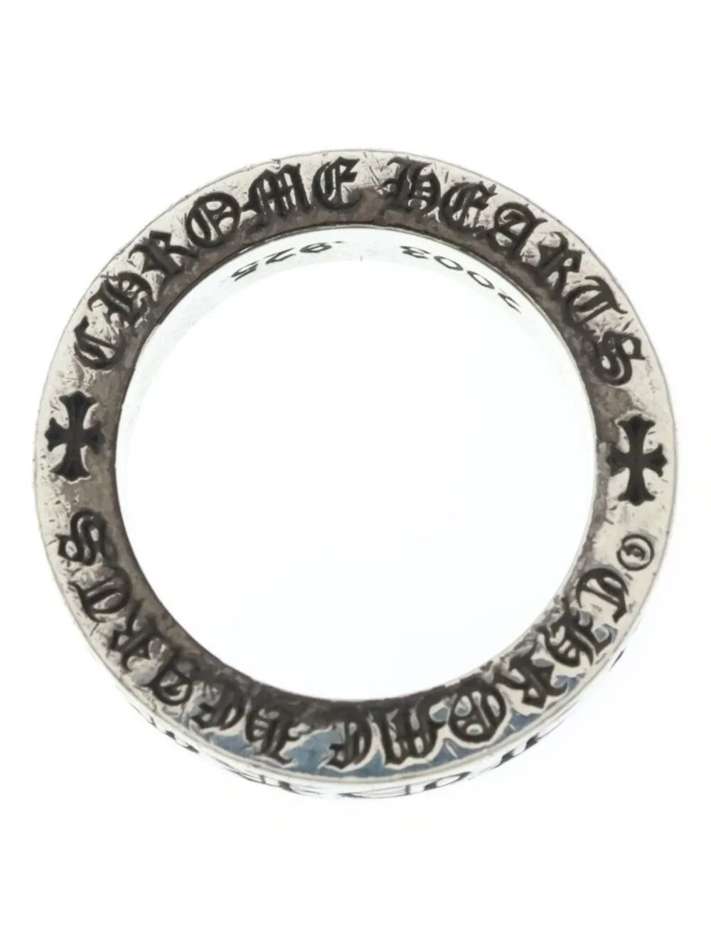 Chrome Hearts Spacer Forever Ring Silver